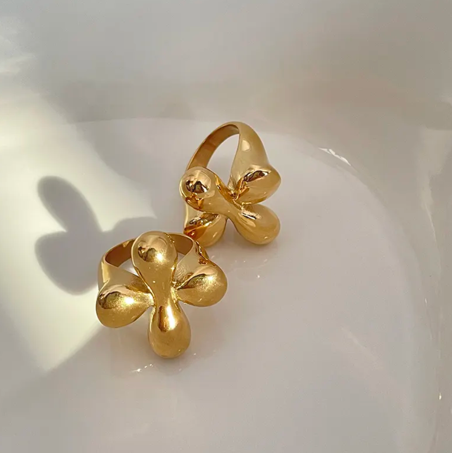 Chunky WildFlower Ring