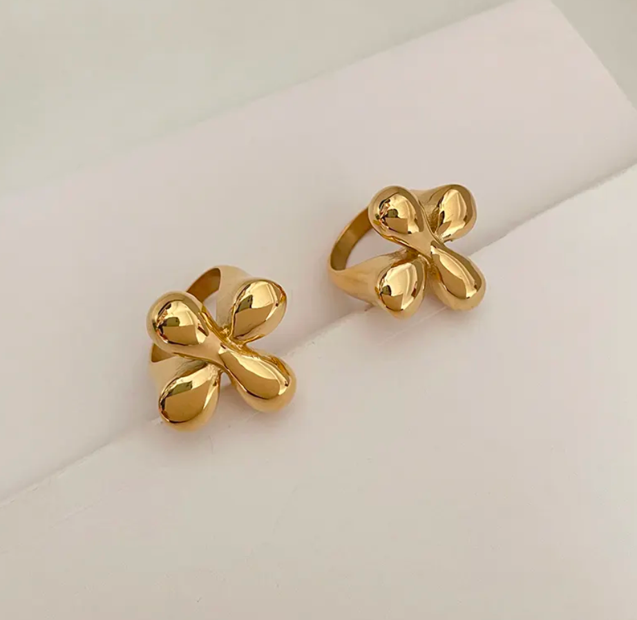Chunky WildFlower Ring
